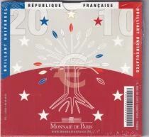 Francia BU Set - 1 cent to 2 euros - 2010