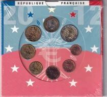 Francia BU Set - 1 cent to 2 euros - 2012