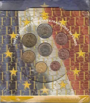 Francia BU Set 8 coins - 1999 in Euros