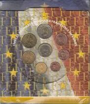Francia BU Set 8 coins - 1999 in Euros