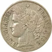 Francia Ceres - 2 Silver Franc, IIIrd Republic - 1873 A Paris