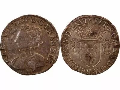 Francia Charles IX - Silver Teston - 1566 M Toulouse