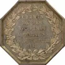 Francia Chemin de fer Paris Orl&eacute;ans - 1838