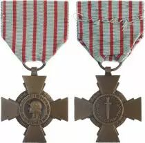 Francia Combatant\'s cross Medal - WWI  - 1914 -1918