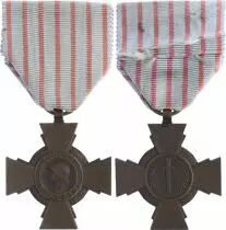 Francia Combatant\'s cross Medal - WWI  - 1914 -1918