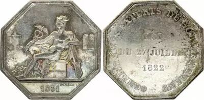 Francia Commissaires experts du Gouvernement - 1831 - Silver