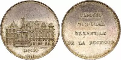 Francia Conseil Municipal de La Rochelle - 1836 - Silver