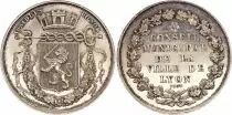 Francia Conseil Municipal de Lyon - 1838  - Silver