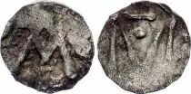 Francia Denier au M - Marseille - 730-740 - Silver