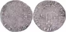 Francia Double sol parisis - Silver - 1581 D Lyon