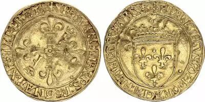Francia Ecu d\'Or au Soleil, Fran�ois Ier - 1515-1547 - Lyon VF