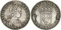 Francia Ecu Louis XIV &agrave; la m&egrave;che courte - 1644 A