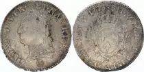 Francia Ecu Louis XV Old Head - 1773 Q Perpignan