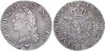 Francia Ecu Louis XV Old Head - 1774 L Bayonne