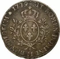 Francia Ecu Louis XVI arms of France with sprays - 1780 I Limoges