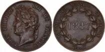 Francia Essai de  Module  5 Centimes  Louis Philippe I - 1847