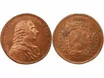 Francia Faculty of Medicine of Paris, J.L. Alleaume - Copper Token - 1775
