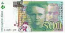 Francia Fake - 500 Francs - Pierre et Marie Curie - 1995 - Letter C - AU - P.160x