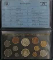 Francia FDC.1984 Monnaie de Paris Uncirculated set 1984