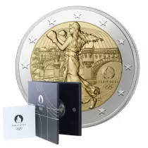 Francia Jeux Olympiques PARIS 2024 - La Semeuse - 2 Euros Comm&eacute;mo. Proof 2023