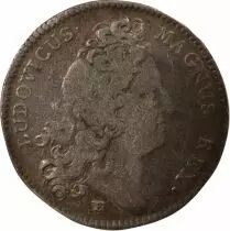 Francia Louis XIV - Jeton Argent, Extraordinaire des Guerres - 1714