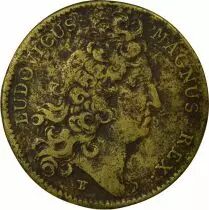 Francia Louis XIV - Jeton Argent, Extraordinaire des Guerres - 1714