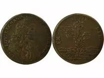Francia Louis XIV - Jeton de Compte Laiton - 1682 Nuremberg
