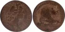 Francia Louis XV -  Tr�sor Royal - 1752 - Copper
