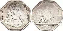 Francia Louis XV - Commission de Contr&ocirc;le des Bois &agrave; batir - 1732  - Silver