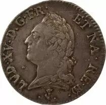 Francia Louis XV - Ecu Argent, au Bandeau - 1761 R Orl&eacute;ans