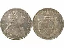 Francia Louis XV - Jeton Argent, Etats de Bretagne - 1786 Rennes