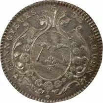 Francia Louis XV - Jeton Argent, Monnayeurs de Rouen