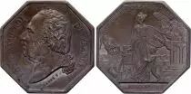 Francia Louis XVIII, Assurance G�n�rale Paris - 1818 - XF