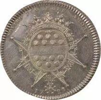 Francia Maire de Nantes, G&eacute;rard Mellier - Jeton Argent - 1721