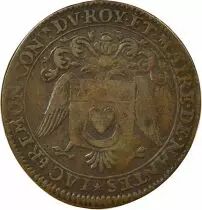 Francia Maire de Nantes, Jacques Fr&eacute;mont - Jeton Cuivre - 1680