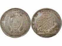 Francia Maire de Nantes, Jean-Jacques Berrouette - Jeton Argent - 1783