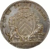 Francia Maire de Nantes, Jean-Jacques Berrouette - Jeton Argent - 1783
