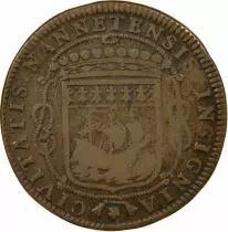 Francia Maire de Nantes, Louis Mac&eacute; - Jeton Cuivre - 1663