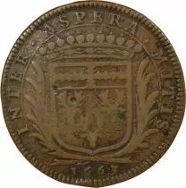 Francia Maire de Nantes, Louis Mac&eacute; - Jeton Cuivre - 1663