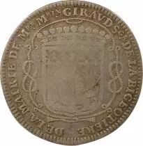 Francia Maire de Nantes, Mathurin Giraud - Jeton Argent - 1665