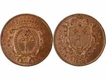 Francia Mayors of Angers, Fran&ccedil;ois Charles Pays Du Vau - Copper Token - 1751