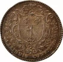 Francia Mayors of Angers, Jacques-Fran&ccedil;ois Gourreau - Silver Token - 1758