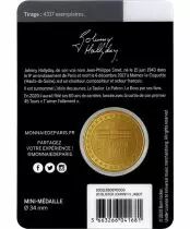 Francia Medal Johnny Hallyday (Jabot) - 2020 - UNC - Monnaie de Paris