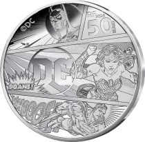 Francia Mickey and friends - 100 years of Disney - Rectangle coin - 10 Euros Silver BE 2023 (MDP)