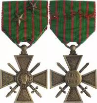 Francia Military Medal War Cross - 1914-1918 - WWI - 2 Star