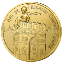 Francia Mini medal - Arc de Triomphe - Little Prince 2026
