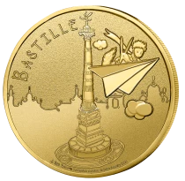 Francia Mini medal - Bastille - Little Prince 2026