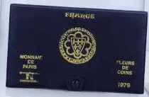 Francia Monnaie de Paris Uncirculated set - 10 coins -1979