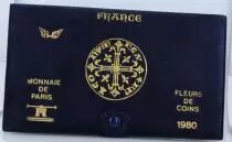 Francia Monnaie de Paris Uncirculated set - 10 coins -1980