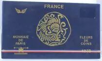 Francia Monnaie de Paris Uncirculated set - 9 coins - 1978